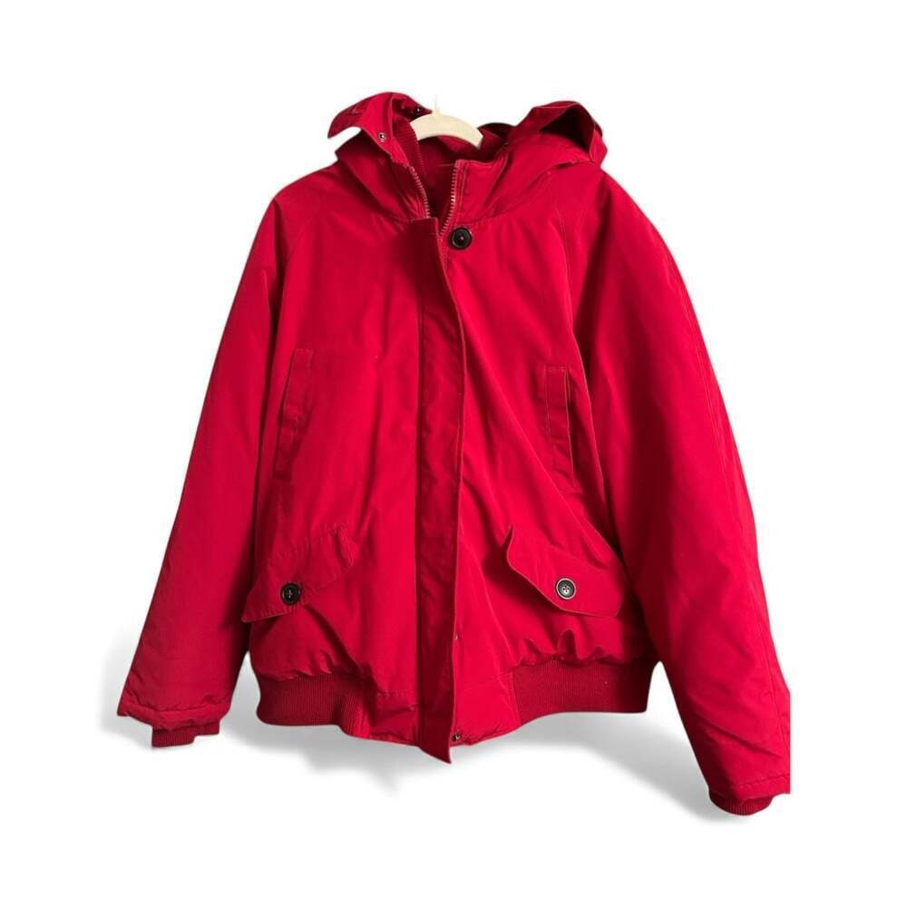 Woman Within Plus Size Arctic Parka Jacket & Hood 34" Long Down Blend Winter Coa